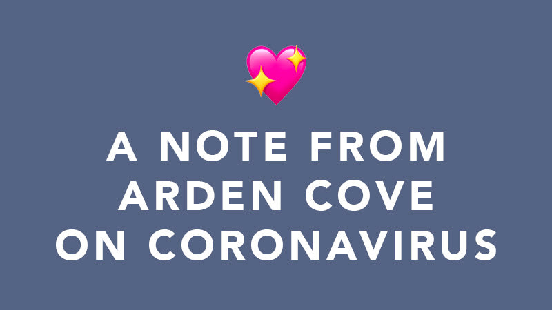 A Note from Arden Cove Regarding Coronavirus