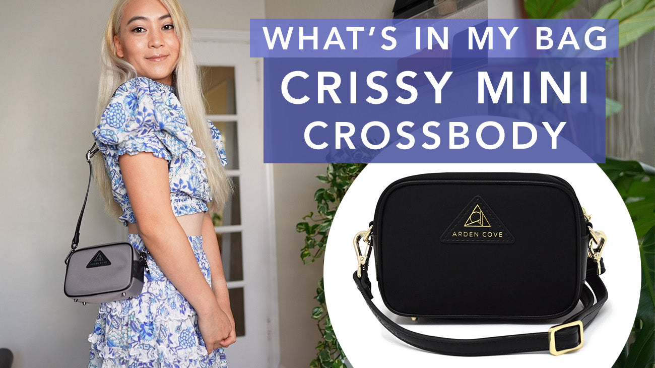 What fits in the Mini Crissy Crossbody