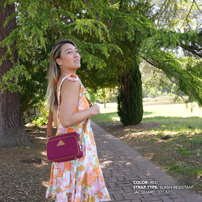 Crissy Full Crossbody with Locking Clasps Strap