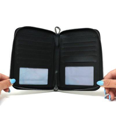 Savona Zippered RFID Blocking Passport Wallet