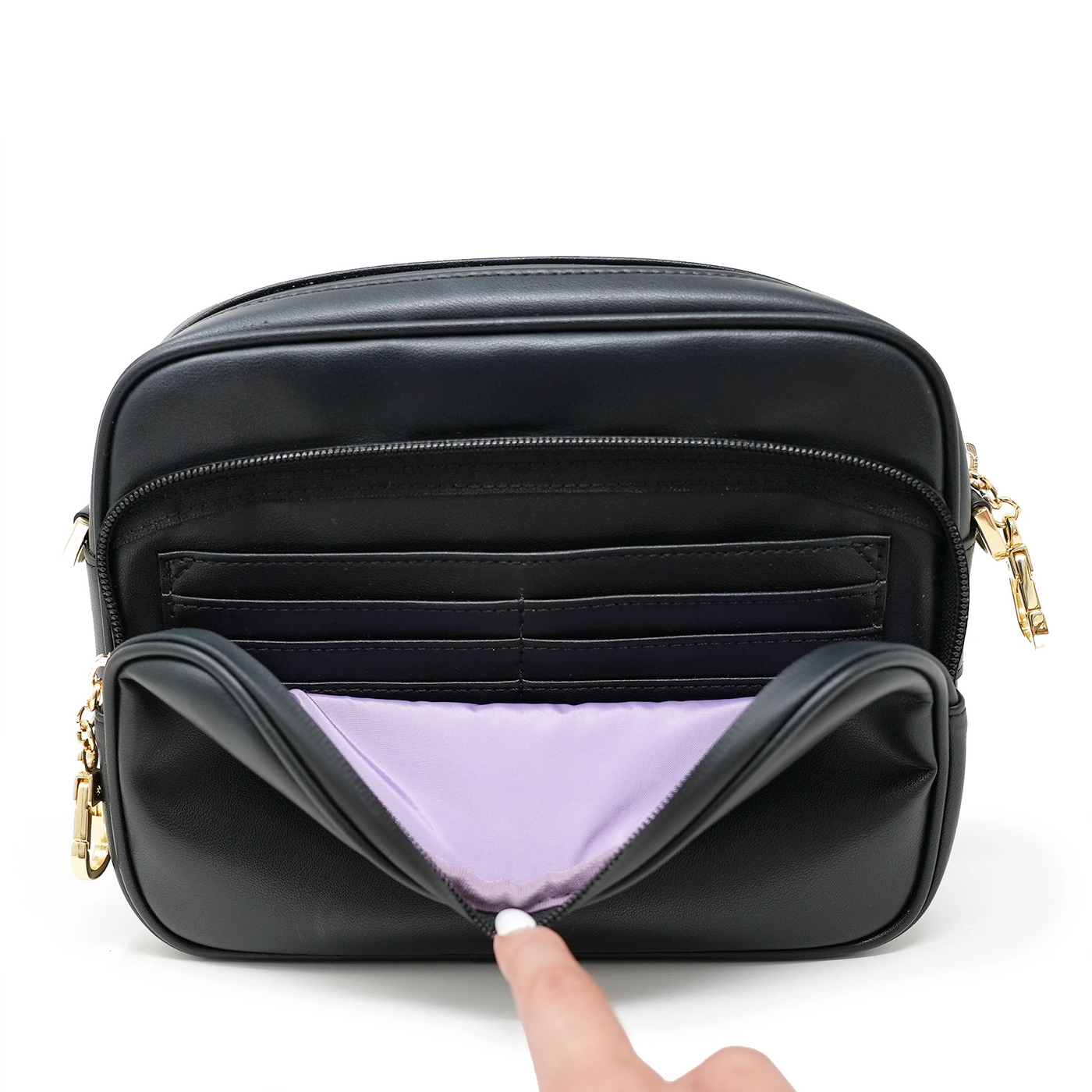Verona Crossbody With Slash-Resistant Locking Clasp Straps